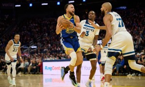 森林狼高举高打让勇士绝望 库里复出首战就燃尽自我？